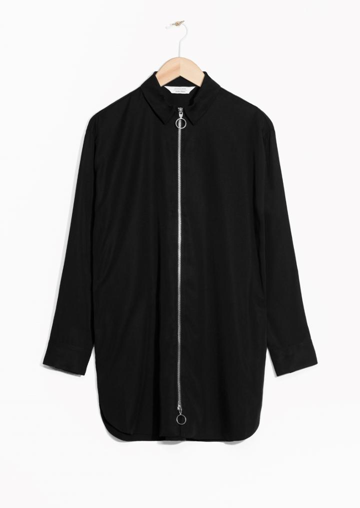 Other Stories Zip Dress