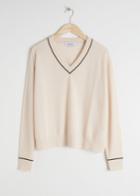 Other Stories Soft Knit Sweater - Beige
