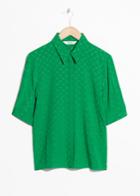 Other Stories Relaxed Fit Blouse - Green