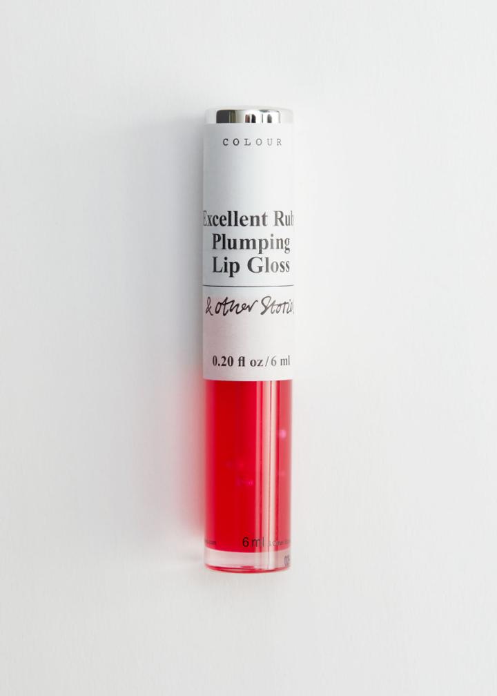 Other Stories Sheer Plumping Lip Gloss - Red