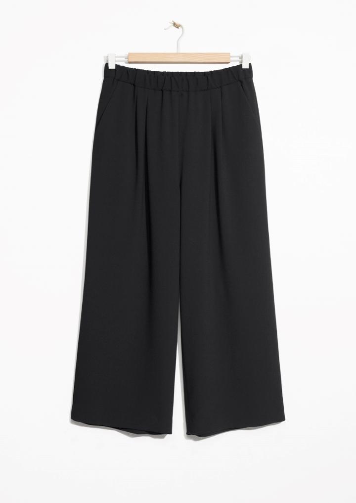 Other Stories Mid Rise Culottes