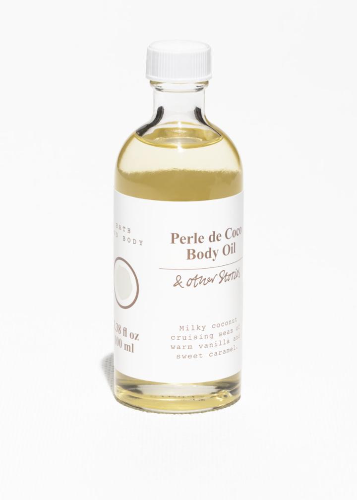 Other Stories Perle De Coco Body Oil - White