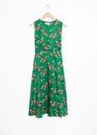 Other Stories Printed Midi Dress - Green