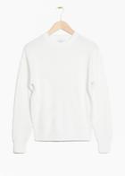 Other Stories Organic Cotton Knit - White