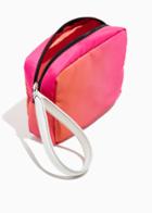 Other Stories Nylon & Leather Beach Clutch - Orange
