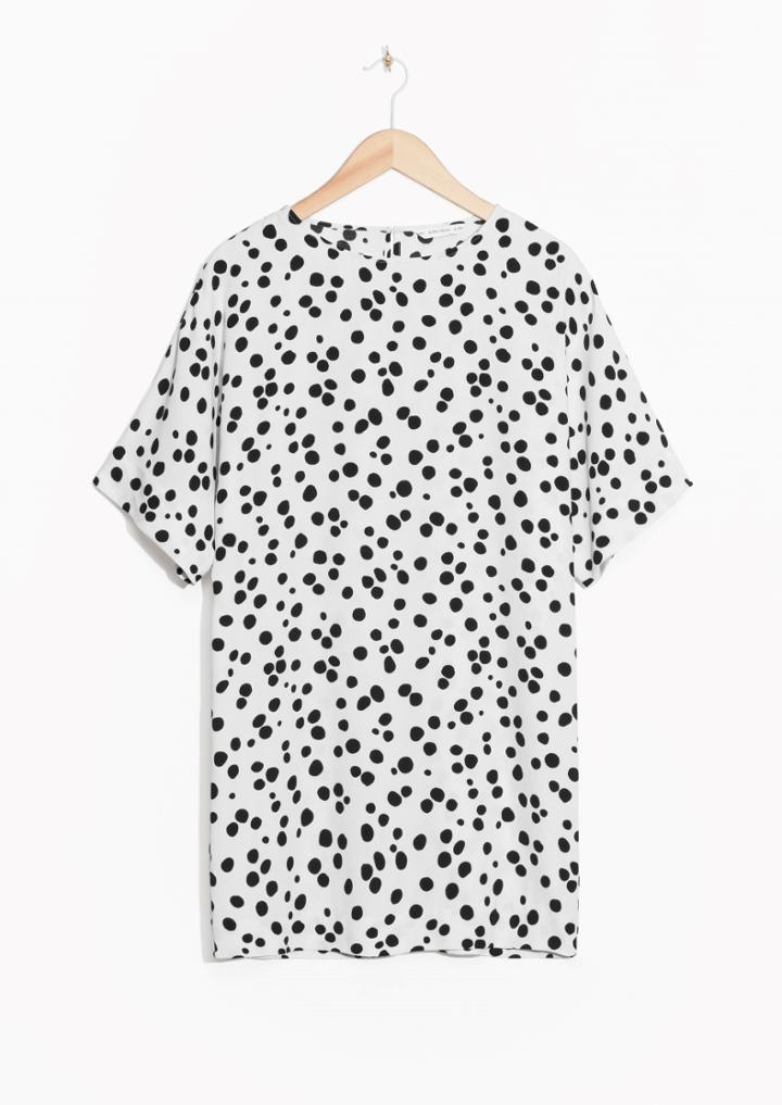 Other Stories Dotty Print Dress