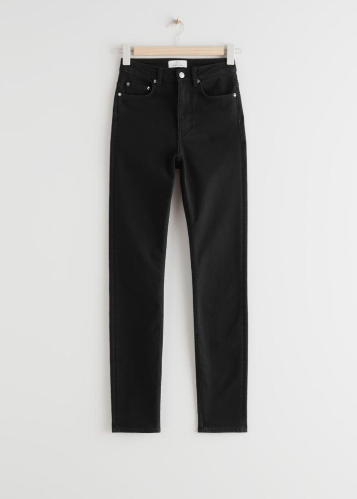 Other Stories Special Cut Jeans - Black