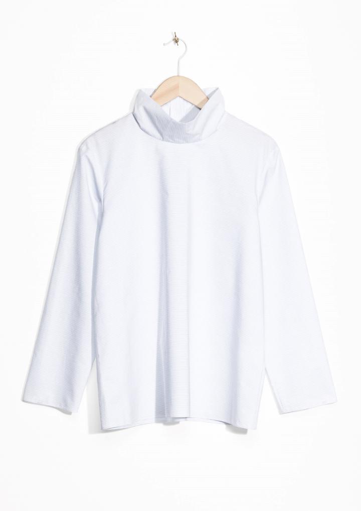 Other Stories Turtleneck Blouse