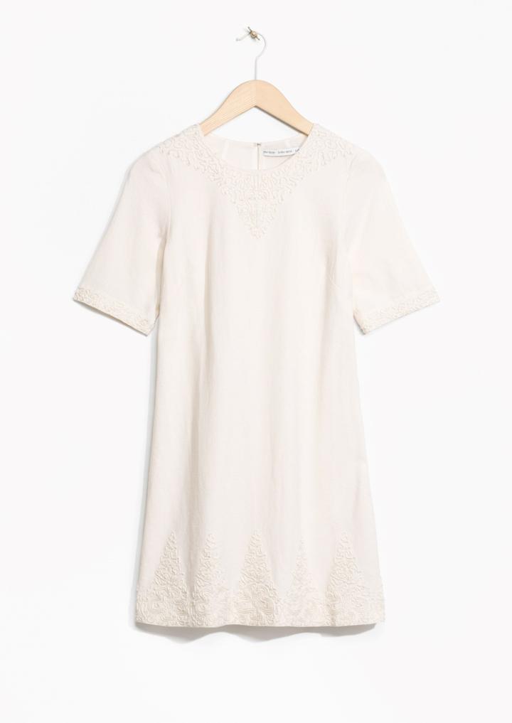 Other Stories Embroidery Dress