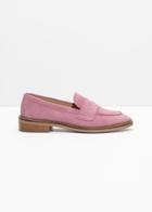 Other Stories Round Toe Loafer - Orange