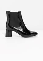 Other Stories Patent Leather Boots