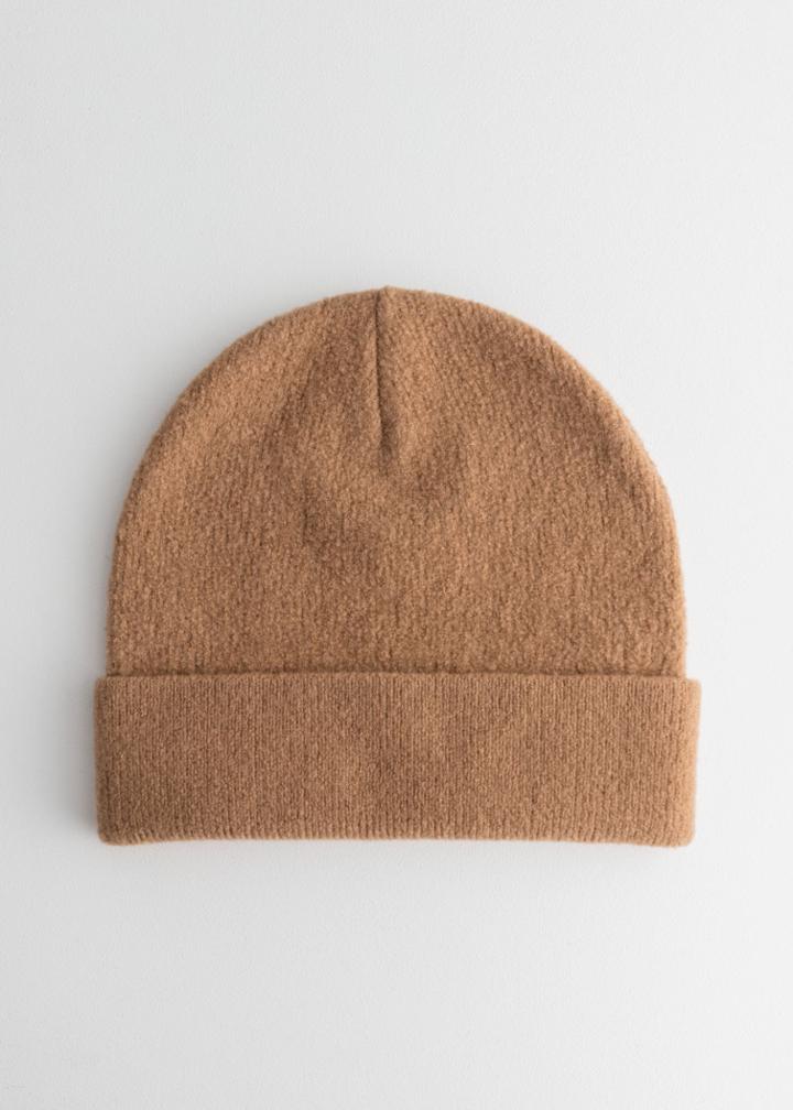 Other Stories Wool Beanie - Beige