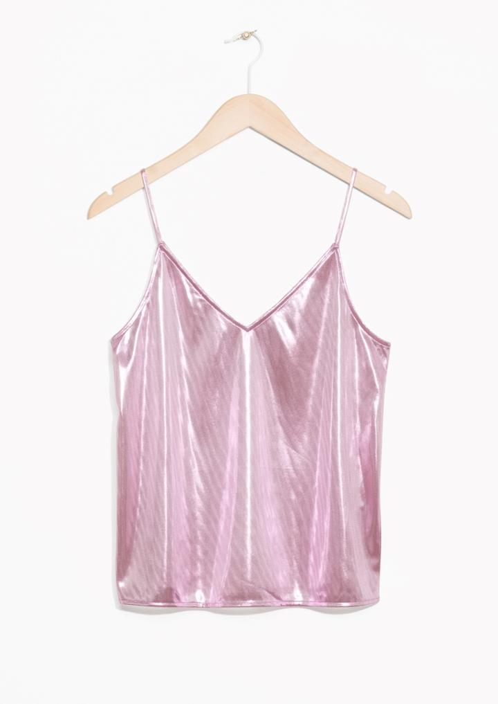Other Stories Glossy Tank Top
