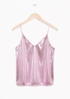 Other Stories Glossy Tank Top