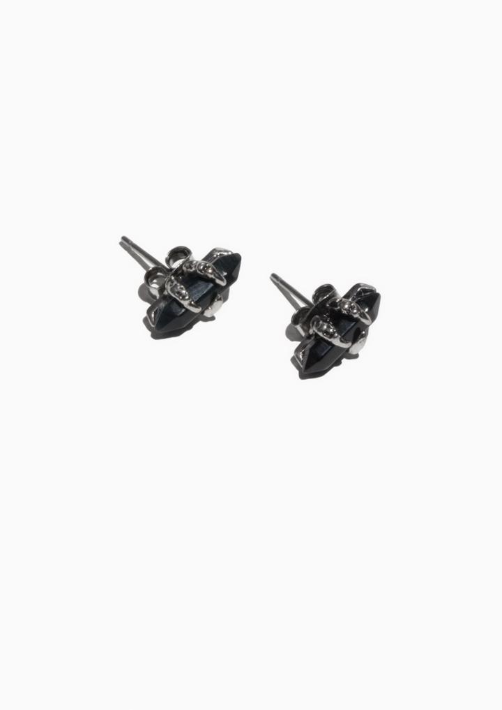 Other Stories Blue Tiger Claw Studs