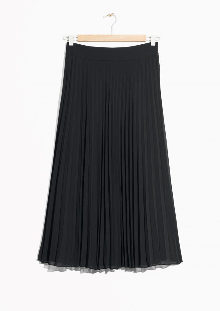 Other Stories Pleated Skirt
