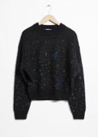 Other Stories Starry Sweater - Black
