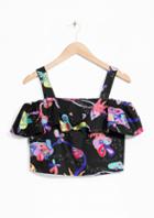 Other Stories Coral Reef Flounce Top