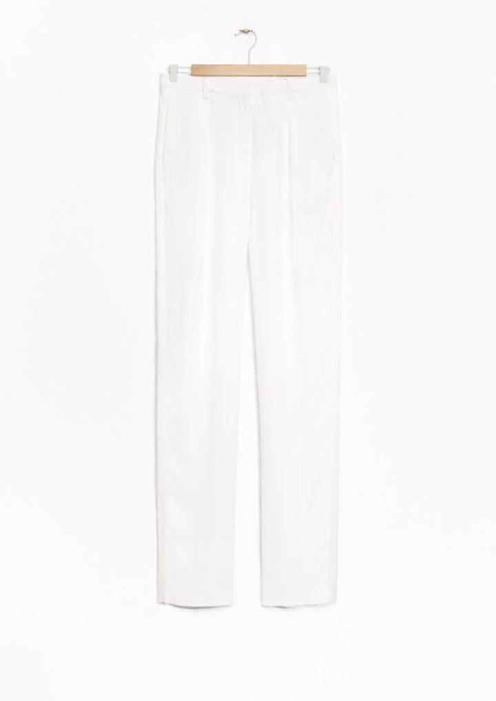 Other Stories Straight Fit Trousers