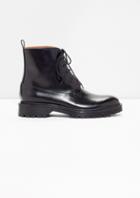 Other Stories Lace-up Leather Boots