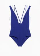 Other Stories Layered Two-tone Swimsuit