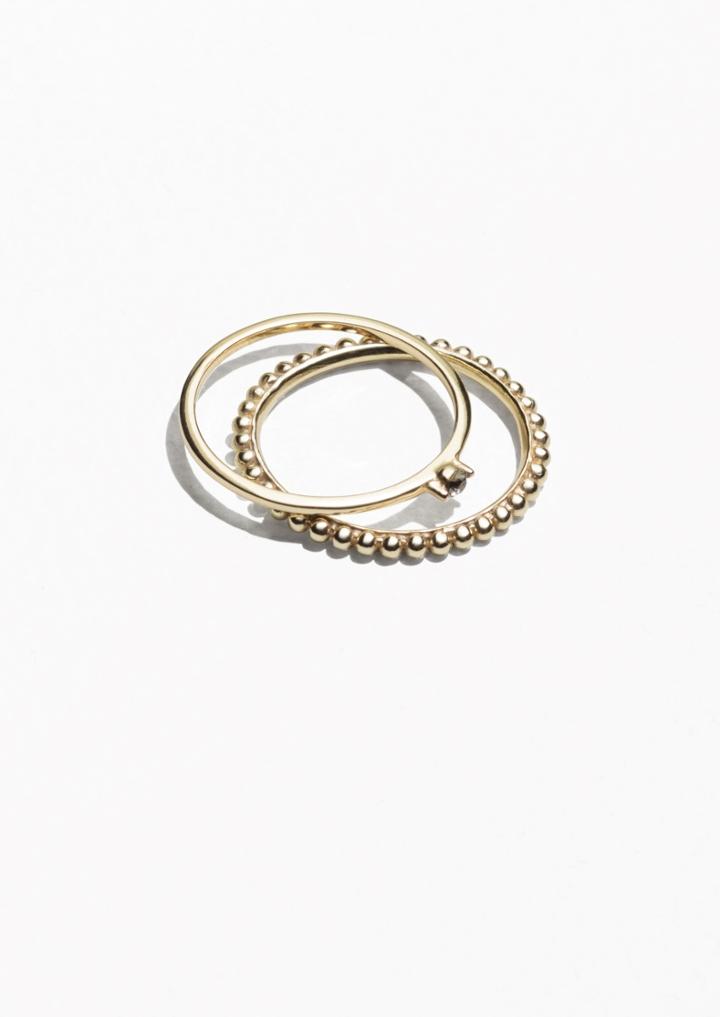 Other Stories Dotted Earrings