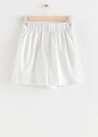 Other Stories Relaxed Shorts - White