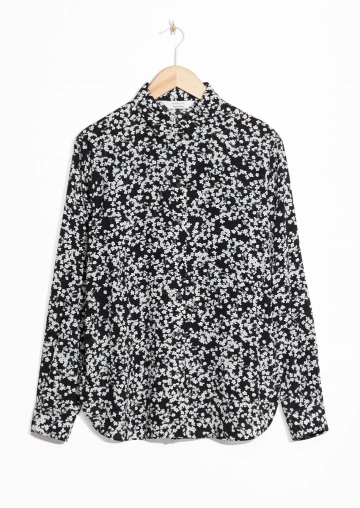 Other Stories Flowery Shirt