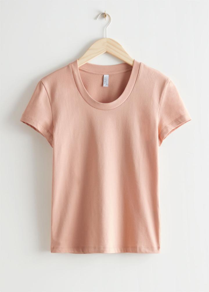 Other Stories Fitted T-shirt - Orange