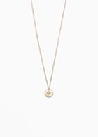 Other Stories Star Charm Necklace - Gold