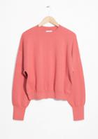 Other Stories Cropped Knit Sweater