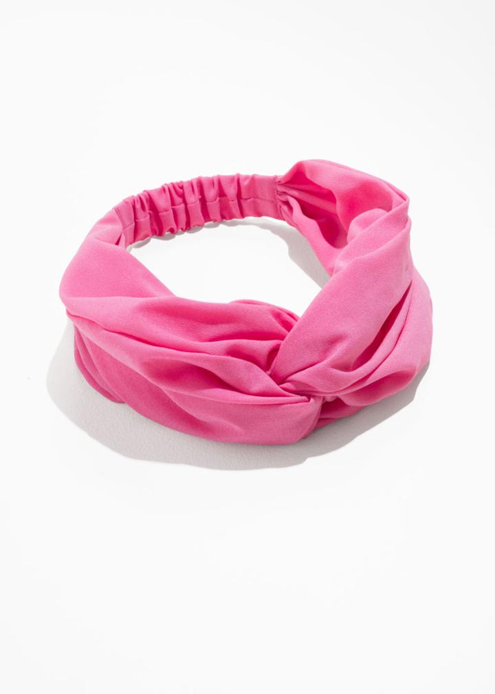 Other Stories Voluminous Hairband - Pink