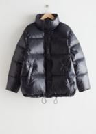 Other Stories Relaxed Down Puffer Jacket - Black