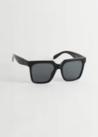 Other Stories Squared Sunglasses - Black
