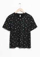 Other Stories Embroidered Crewneck T-shirt