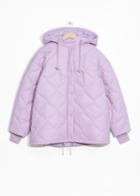 Other Stories Hooded Puffer Jacket - Purple