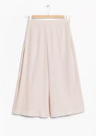 Other Stories Pleated A-line Skirt