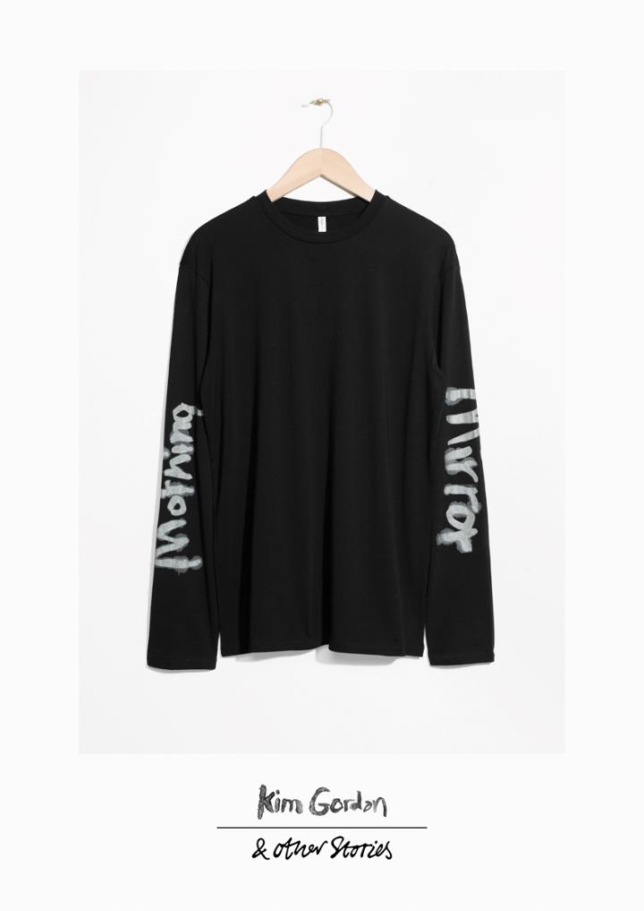 Other Stories Kim Gordon Long Sleeve Organic Cotton Tee