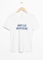 Other Stories Amour Moderne Tee - White