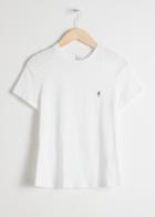 Other Stories Organic Cotton Jersey T-shirt - White