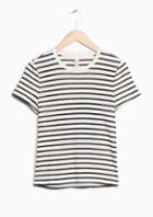 Other Stories Striped Cotton Tee