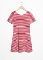 Other Stories Scoop Back Jersey Dress