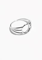 Other Stories Triple Band Circle Ring