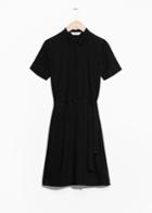 Other Stories Blouse Dress - Black