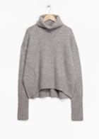 Other Stories Turtleneck Sweater - Grey