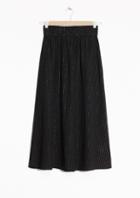 Other Stories Crepe Cotton Skirt