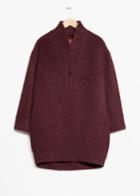 Other Stories Wool-blend Coat - Red