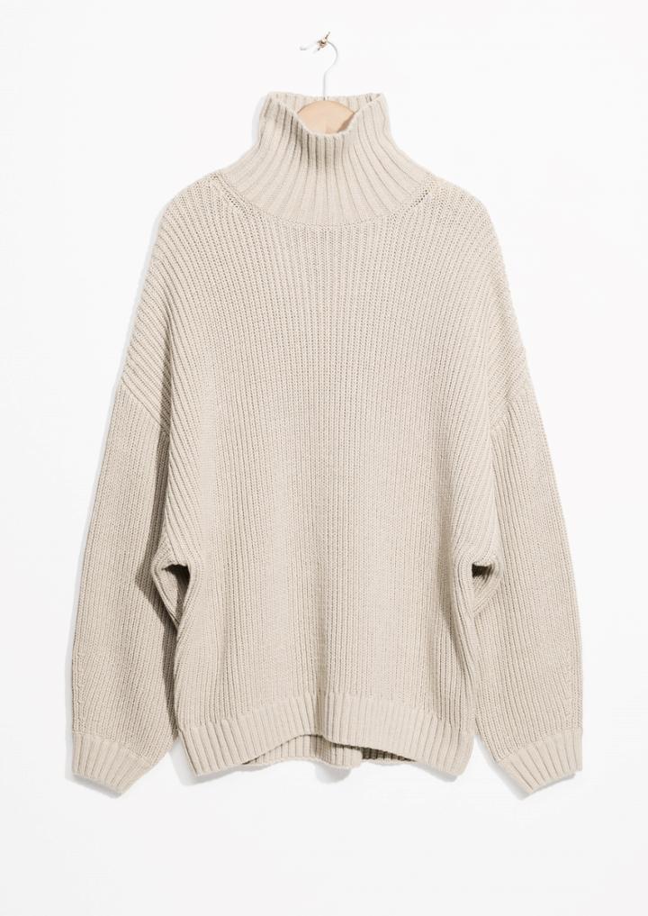 Other Stories Jumbo Turtleneck Sweater