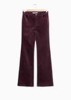 Other Stories Flared Corduroy Trousers