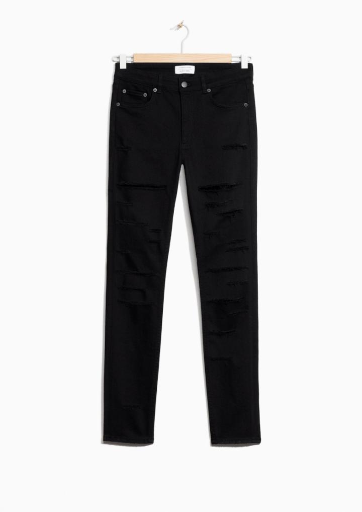 Other Stories Ripped Denim